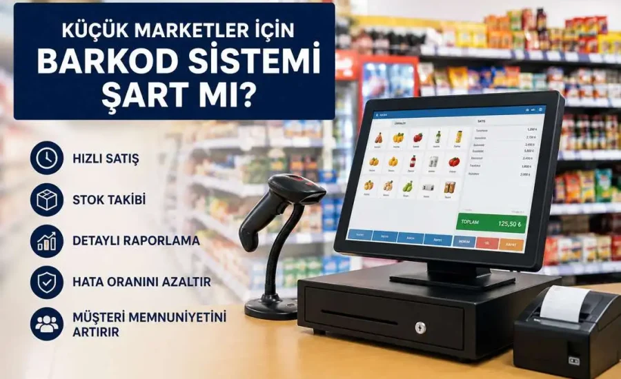 Küçük Marketler İçin Barkod Sistemi Şart mı?